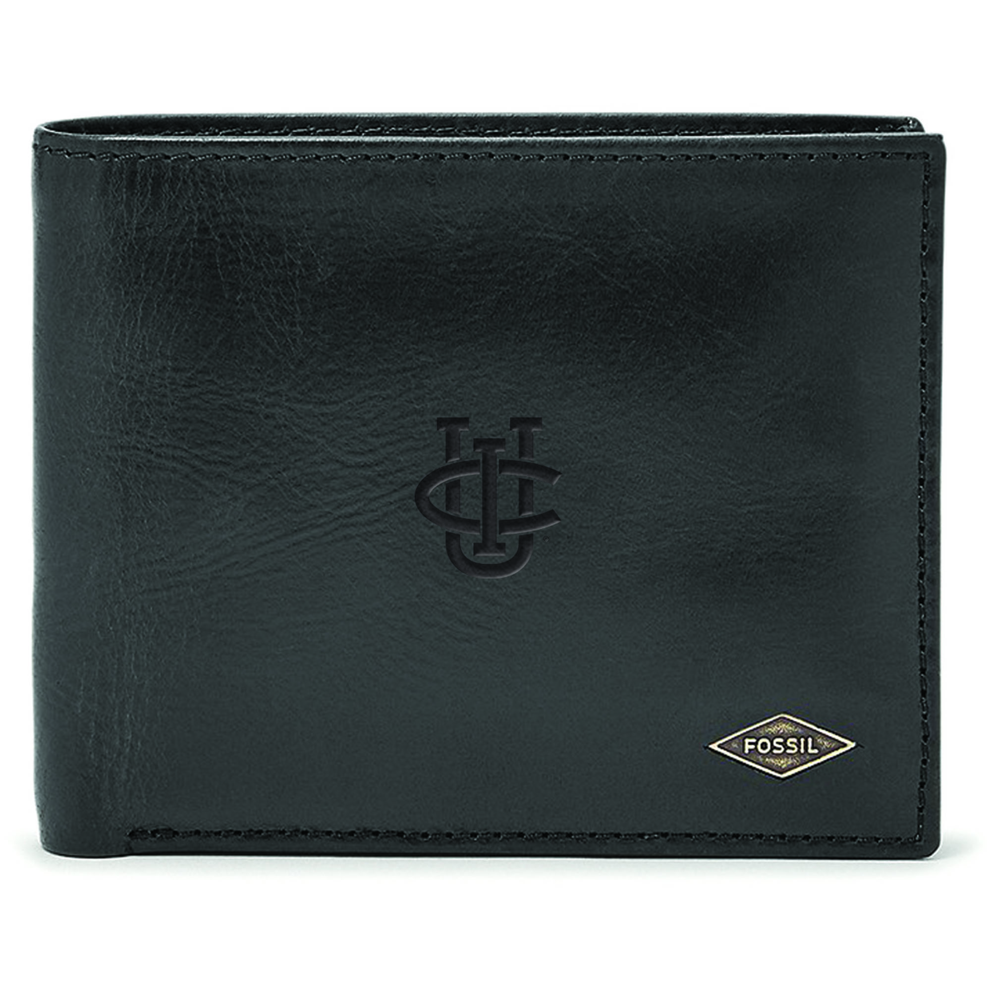Men's Fossil UC Irvine Anteaters Leather Ryan RFID Passcase Wallet