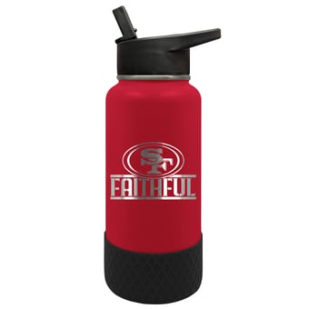 Scarlet San Francisco 49ers Faithful 32oz. Thirst Water Bottle