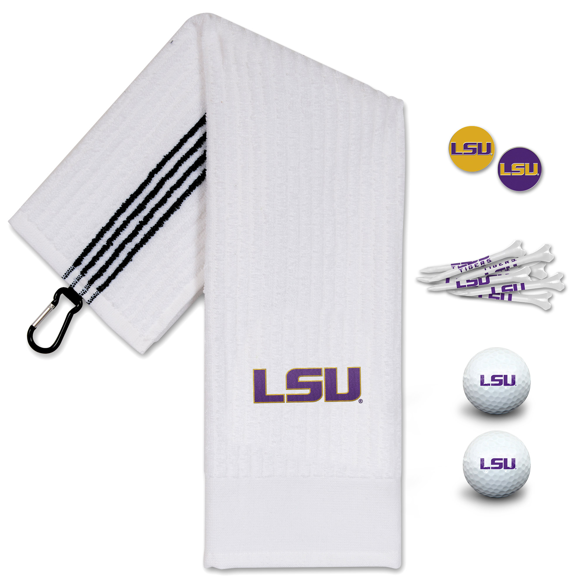 WinCraft LSU Tigers Golfing Gift Set WinCraft LSU Tigers Golfing Gift Set