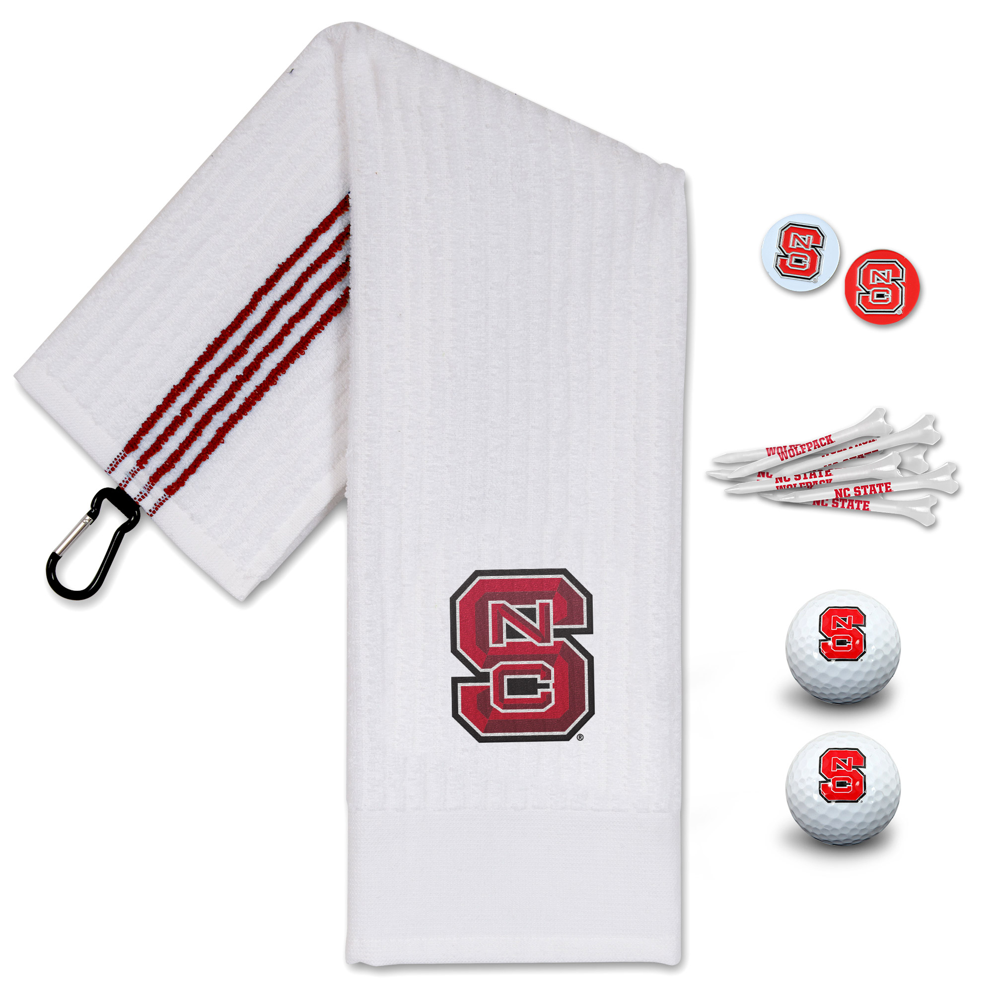 WinCraft NC State Wolfpack Golfing Gift Set WinCraft NC State Wolfpack Golfing Gift Set