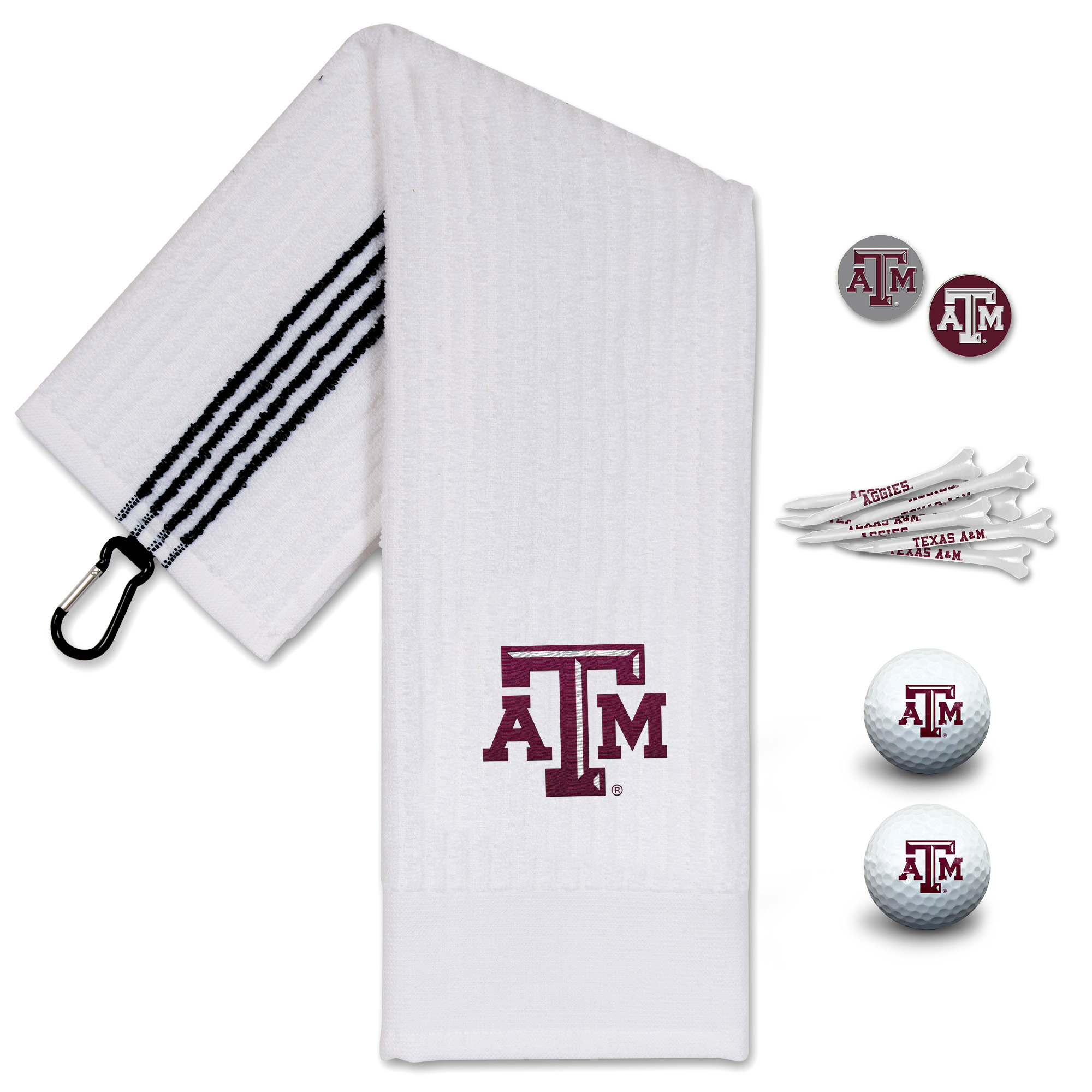 WinCraft Texas A&M Aggies Golfing Gift Set WinCraft Texas A&M Aggies Golfing Gift Set