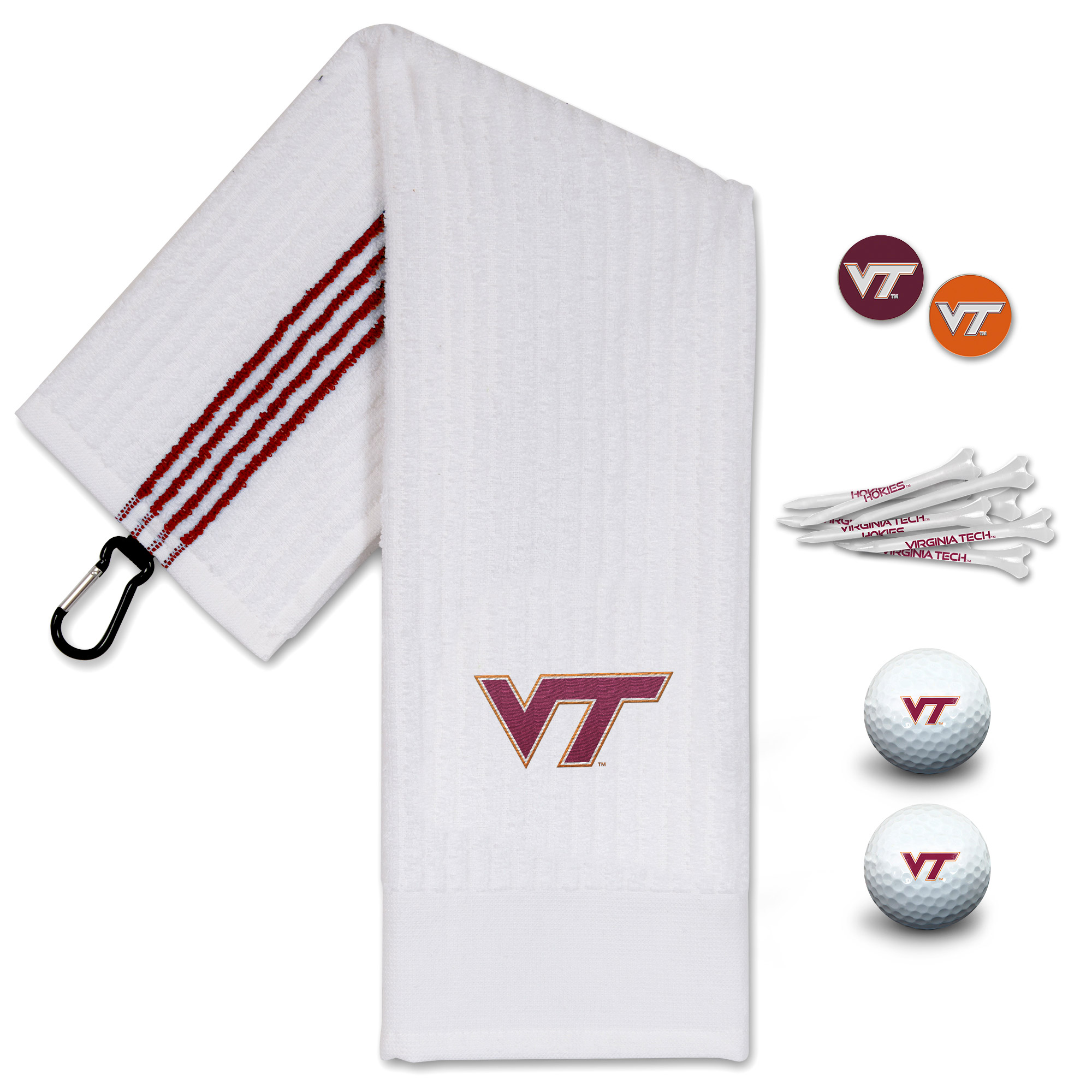 WinCraft Virginia Tech Hokies Golfing Gift Set WinCraft Virginia Tech Hokies Golfing Gift Set