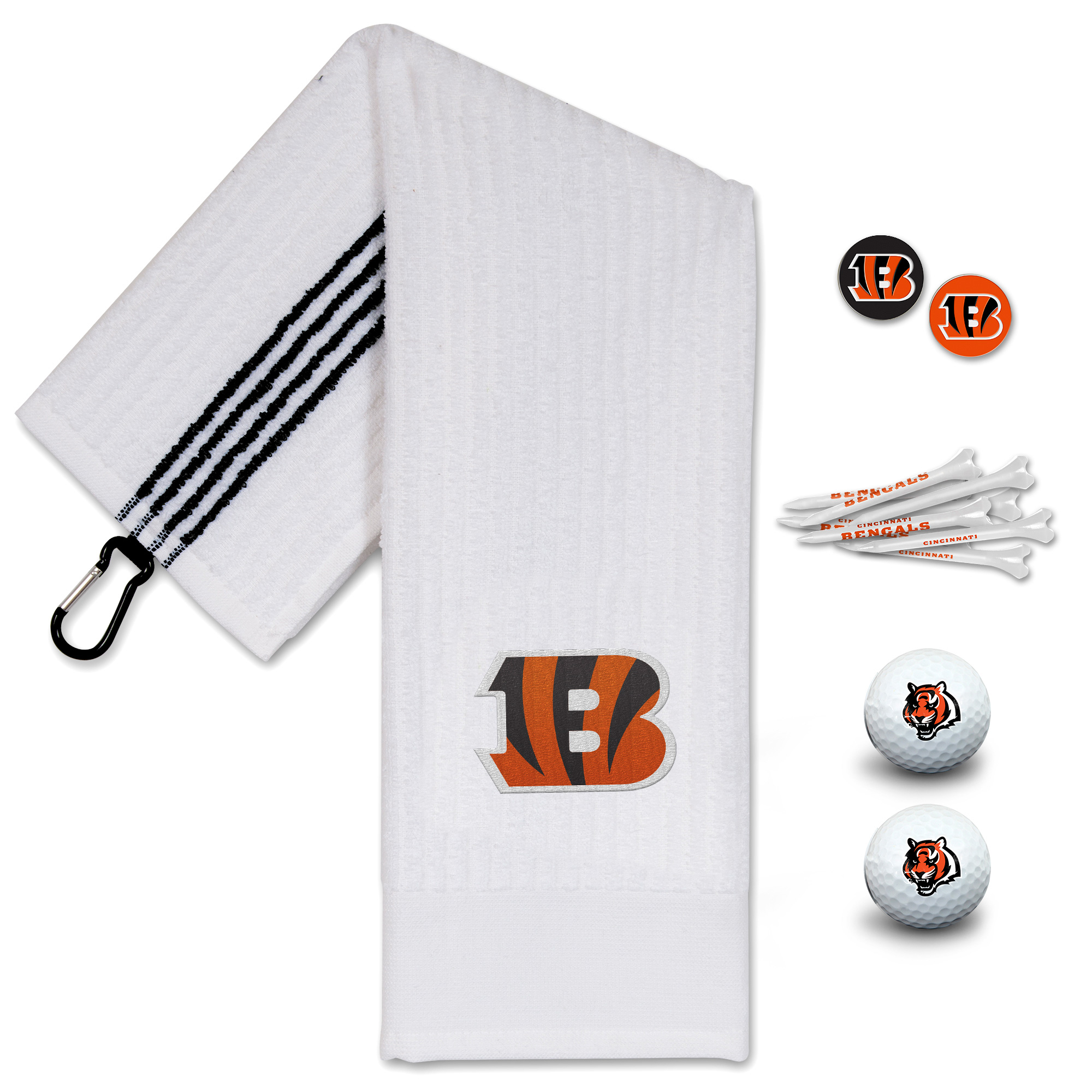 WinCraft Cincinnati Bengals Golfing Gift Set WinCraft Cincinnati Bengals Golfing Gift Set