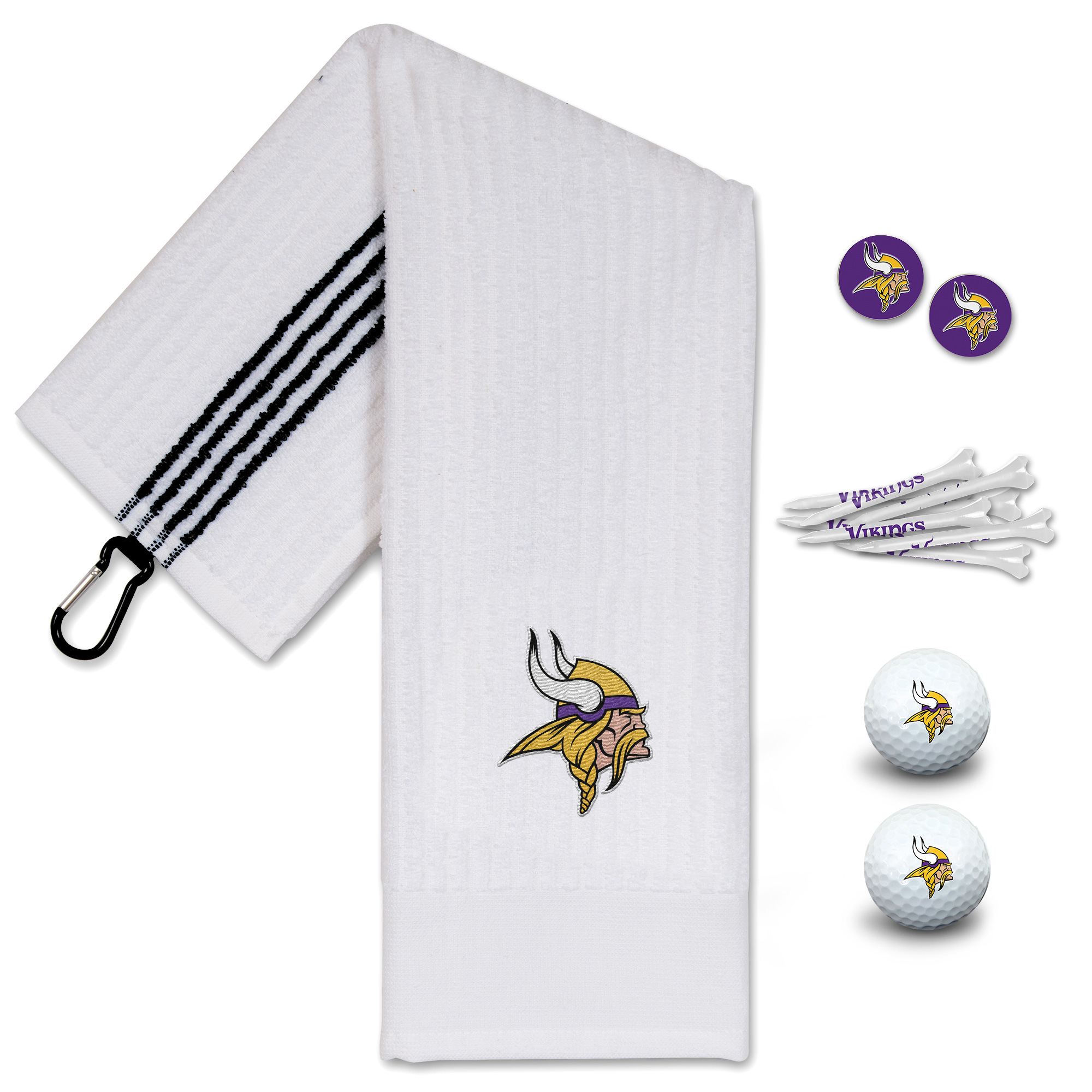 WinCraft Minnesota Vikings Golfing Gift Set WinCraft Minnesota Vikings Golfing Gift Set