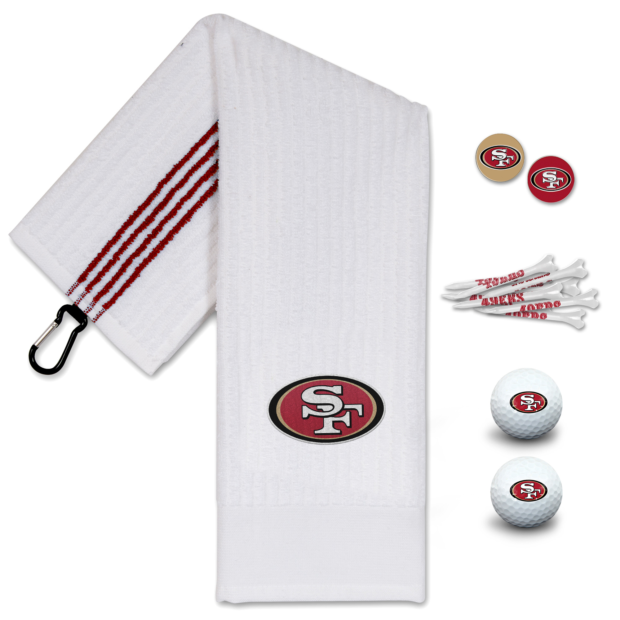 WinCraft San Francisco 49ers Golfing Gift Set WinCraft San Francisco 49ers Golfing Gift Set