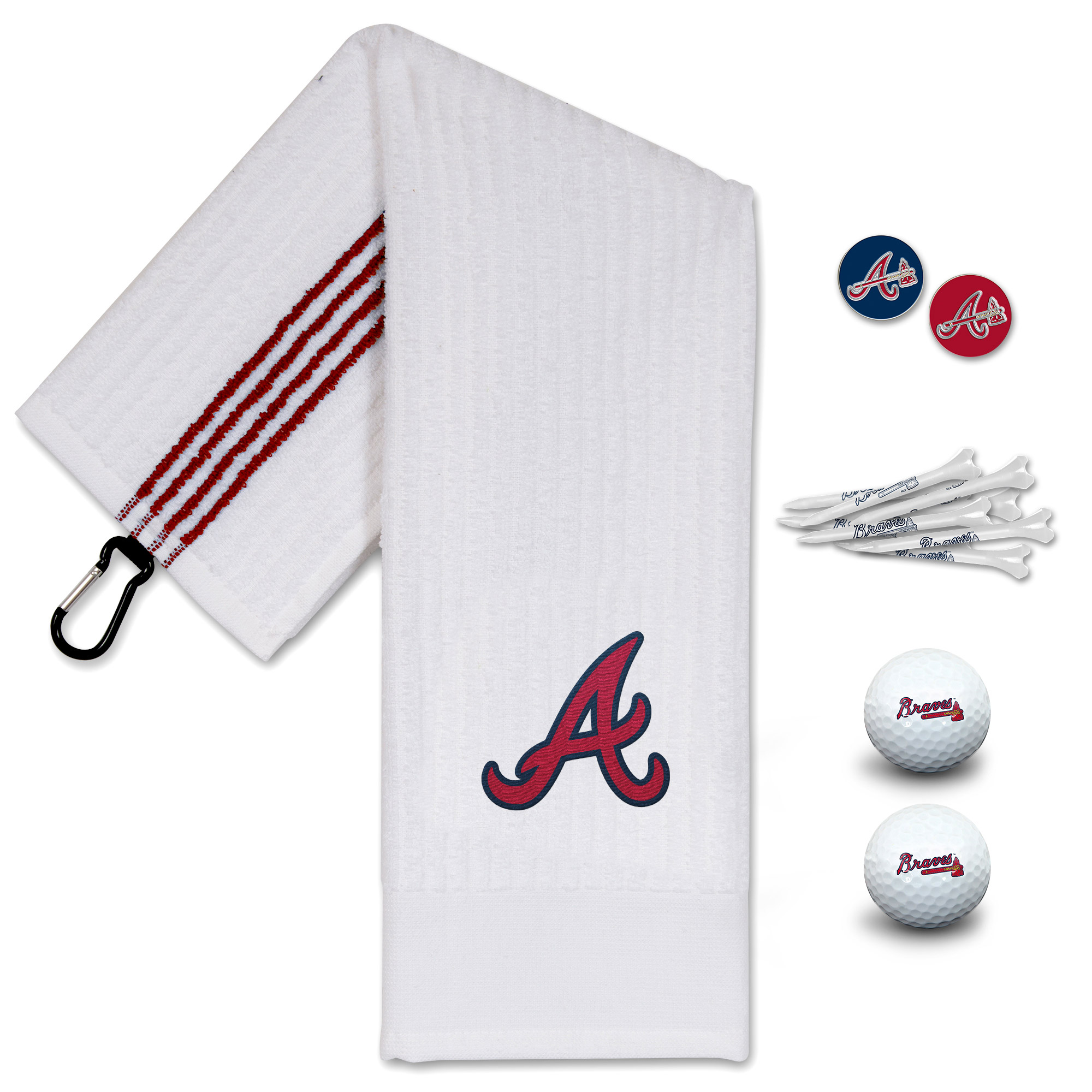 WinCraft Atlanta Braves Golfing Gift Set WinCraft Atlanta Braves Golfing Gift Set
