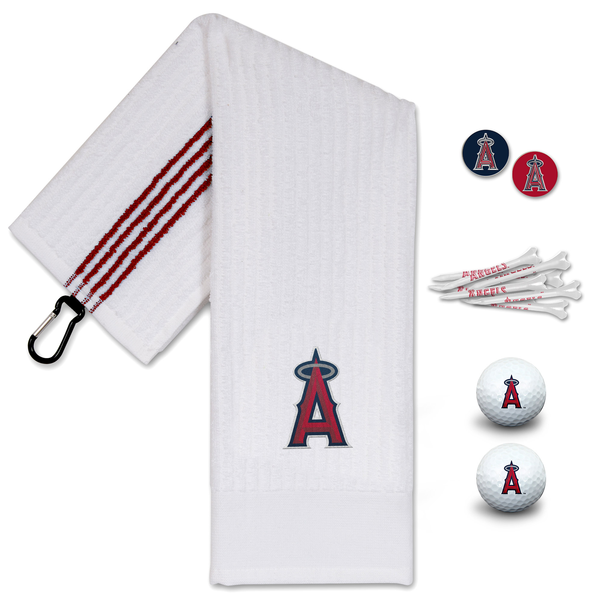 WinCraft Los Angeles Angels Golfing Gift Set WinCraft Los Angeles Angels Golfing Gift Set