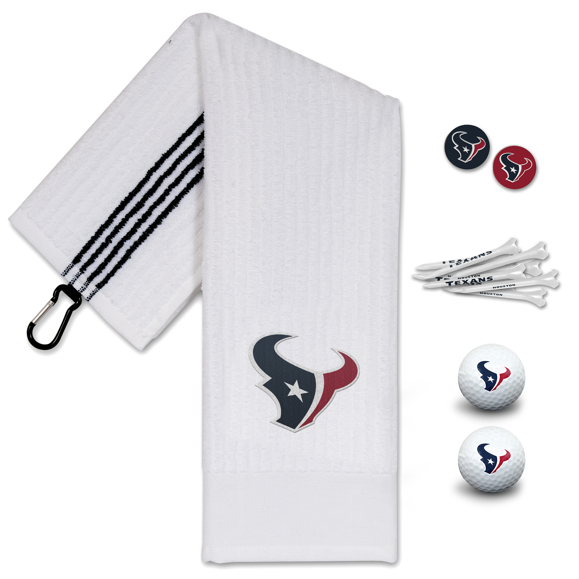 WinCraft Houston Texans Golfing Gift Set WinCraft Houston Texans Golfing Gift Set
