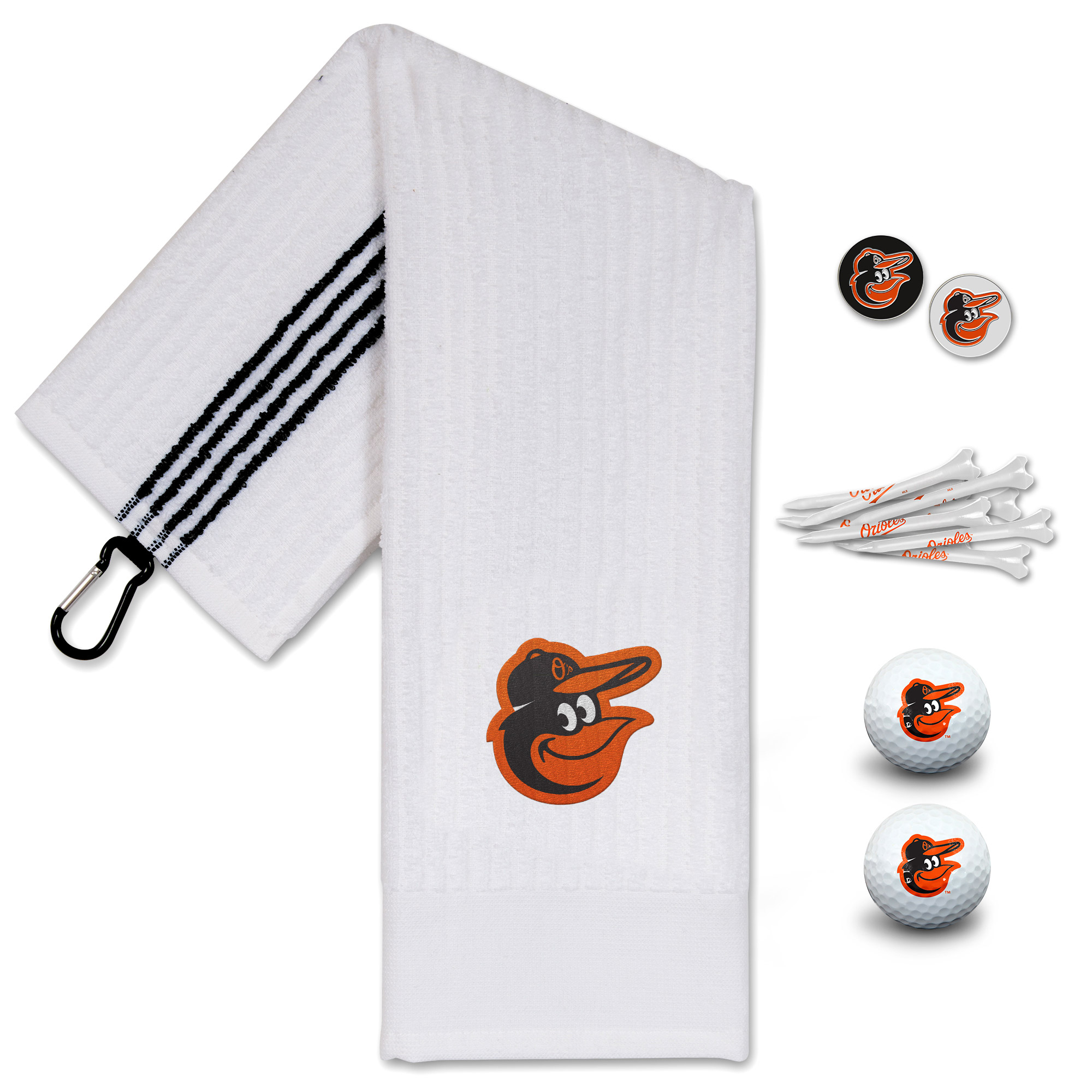 WinCraft Baltimore Orioles Golfing Gift Set WinCraft Baltimore Orioles Golfing Gift Set