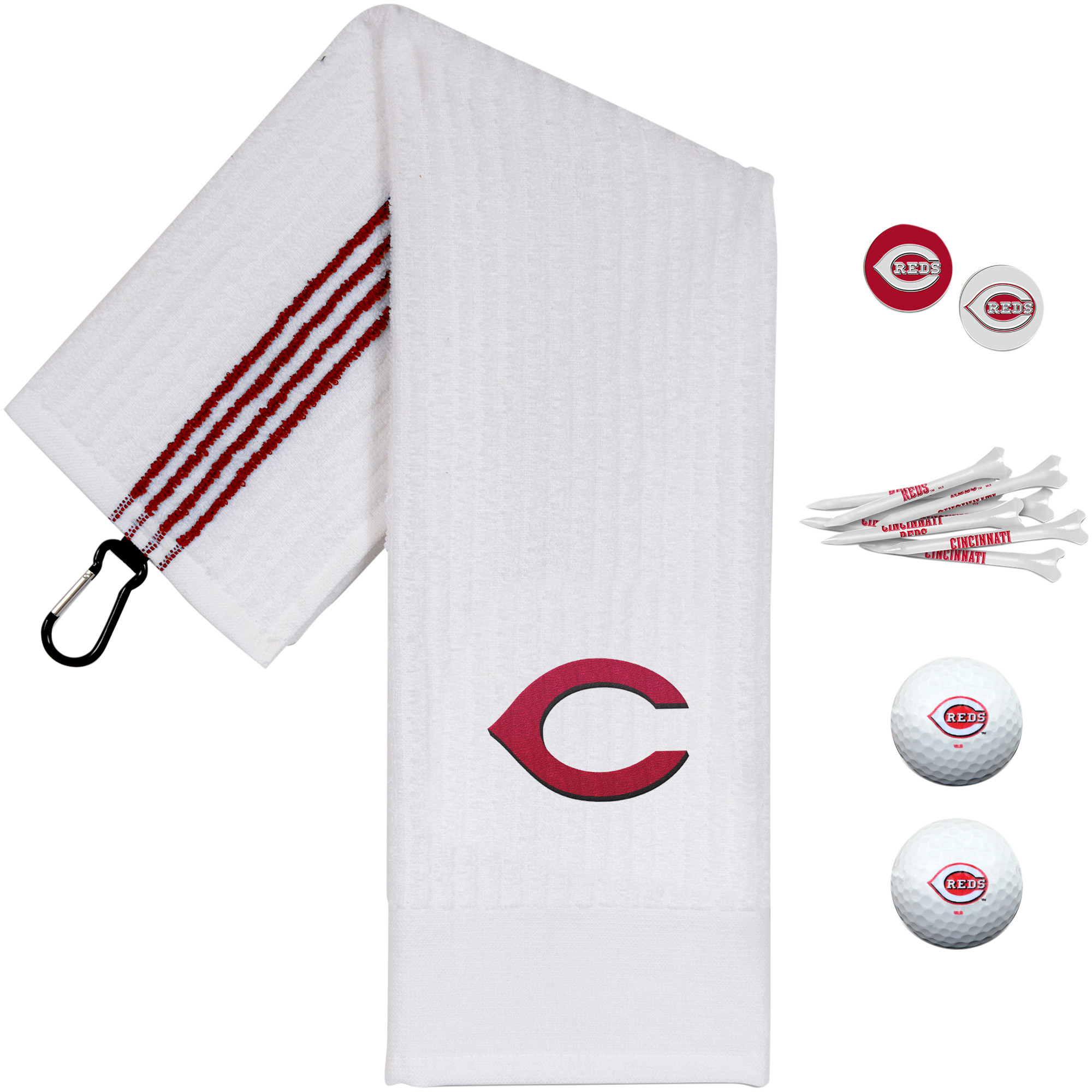 WinCraft Cincinnati Reds Golfing Gift Set WinCraft Cincinnati Reds Golfing Gift Set