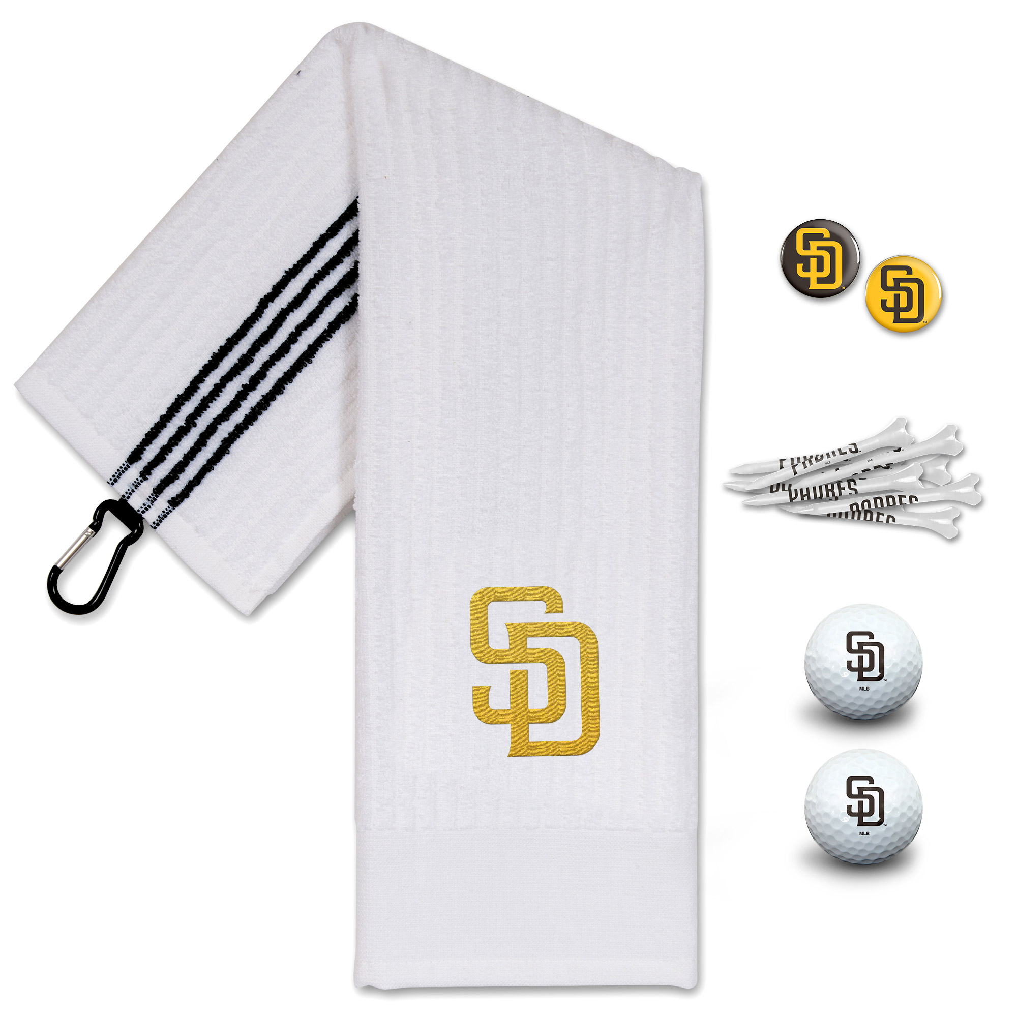 WinCraft San Diego Padres Golfing Gift Set WinCraft San Diego Padres Golfing Gift Set