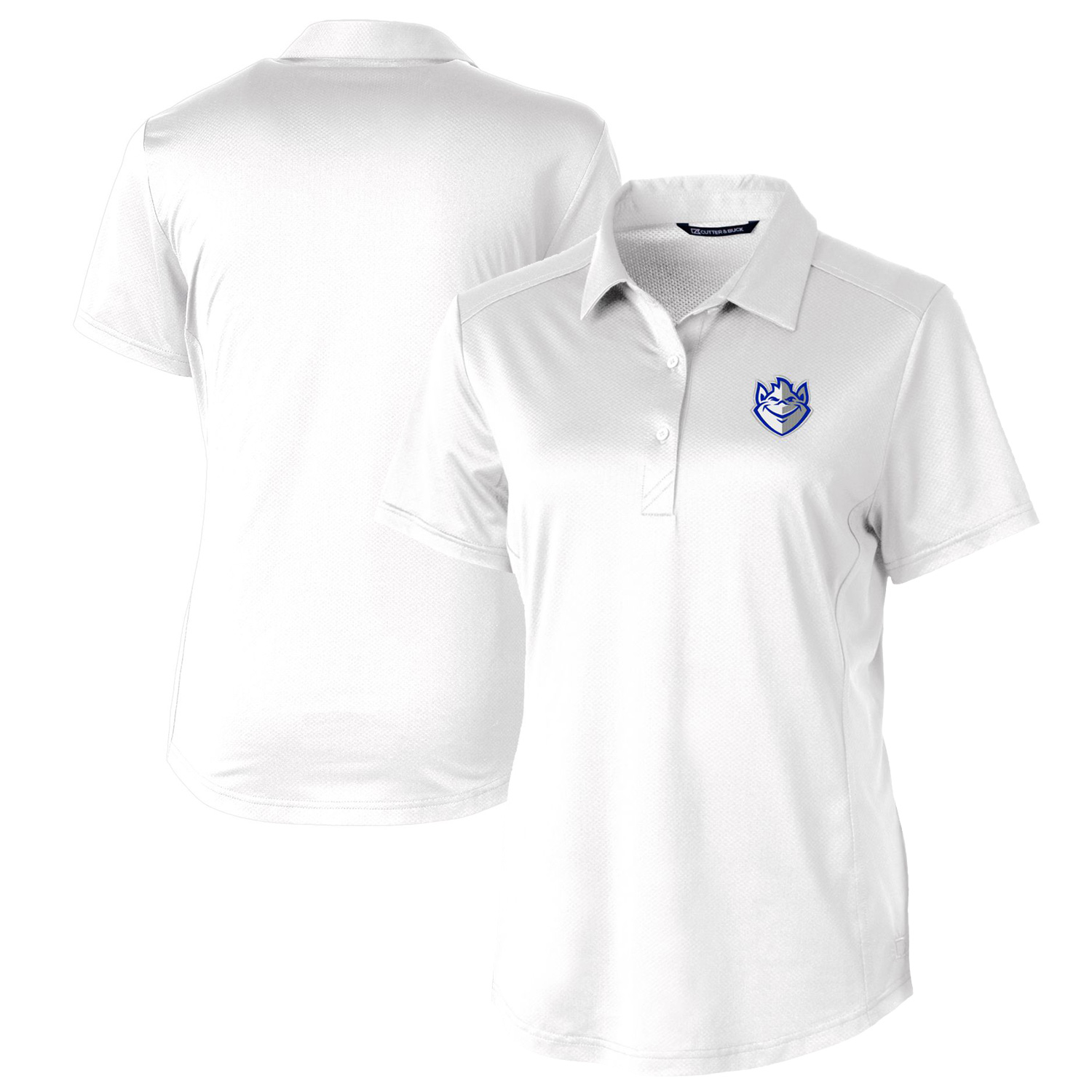 Women’s Cutter & Buck White Saint Louis Billikens Prospect Textured Stretch Polo Women’s Cutter & Buck White Saint Louis Billikens Prospect Textured Stretch Polo