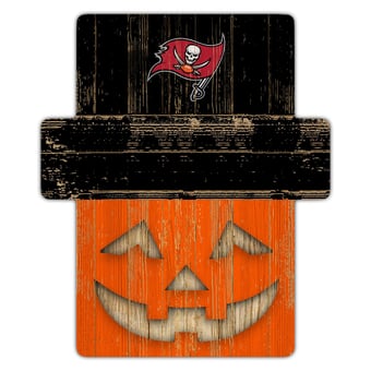 Tampa Bay Buccaneers 12" x 12" Jack-O-Lantern Display