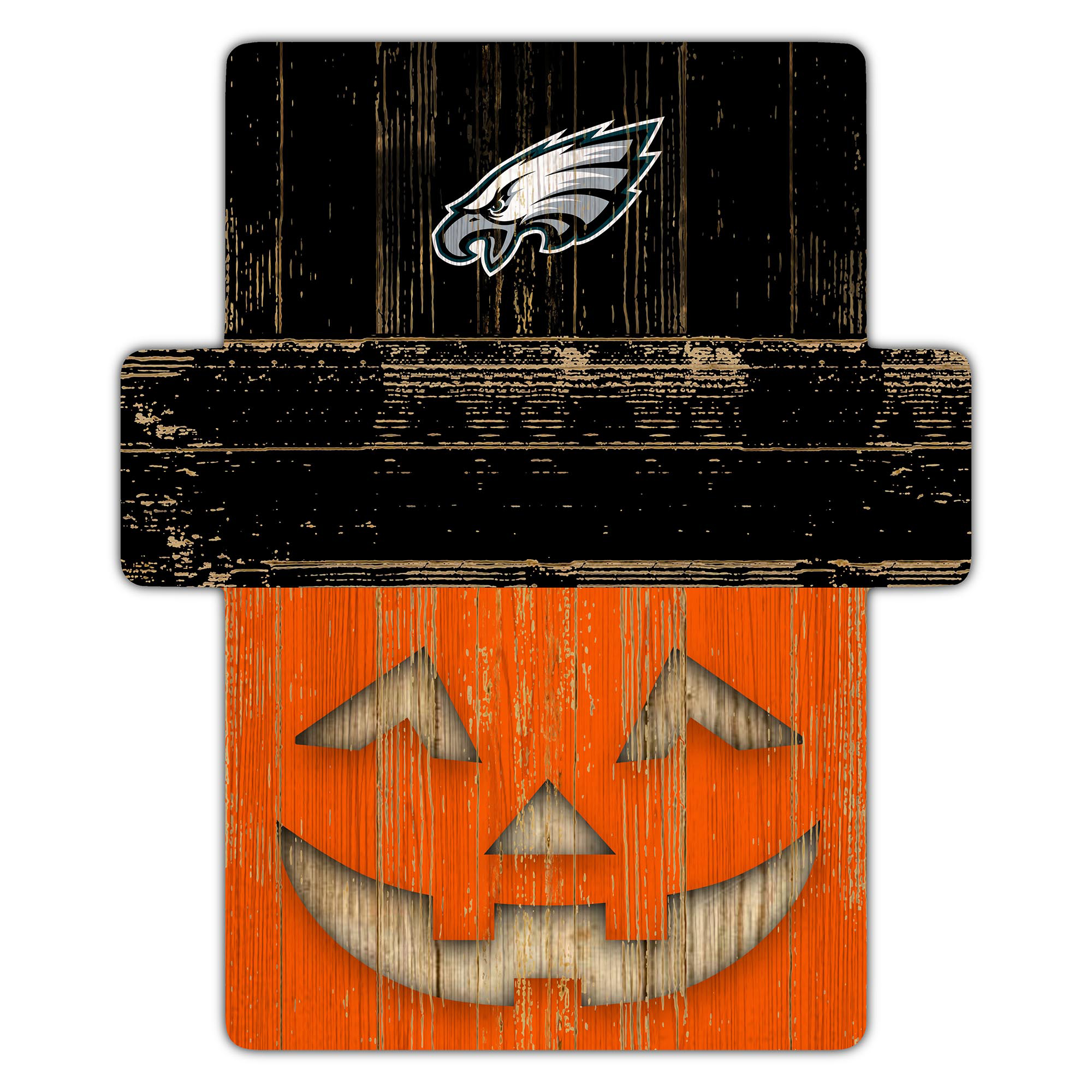 Philadelphia Eagles 12" x 12" Jack-O-Lantern Display