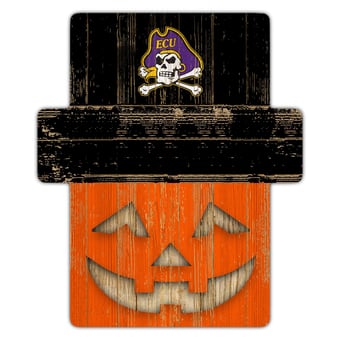 ECU Pirates 12" x 12" Jack-O-Lantern Display