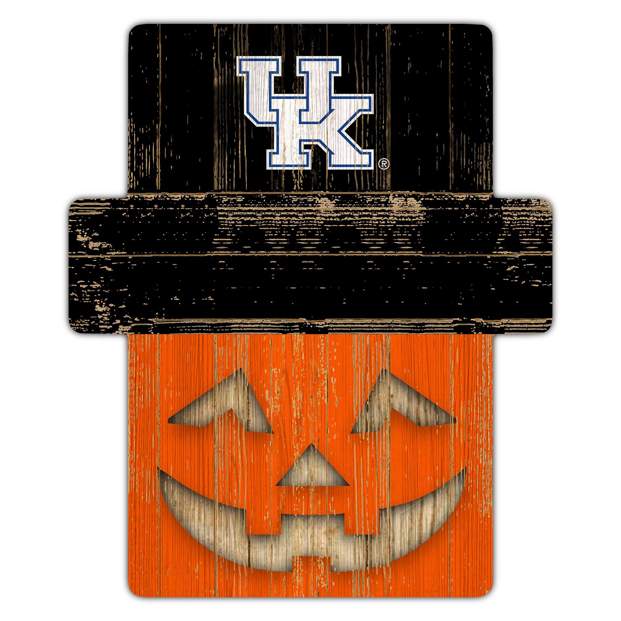 Kentucky Wildcats 12" x 12" Jack-O-Lantern Display