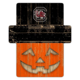 South Carolina Gamecocks 12" x 12" Jack-O-Lantern Display