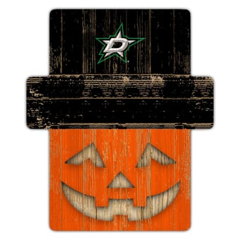 Dallas Stars 12" x 12" Jack-O-Lantern Display
