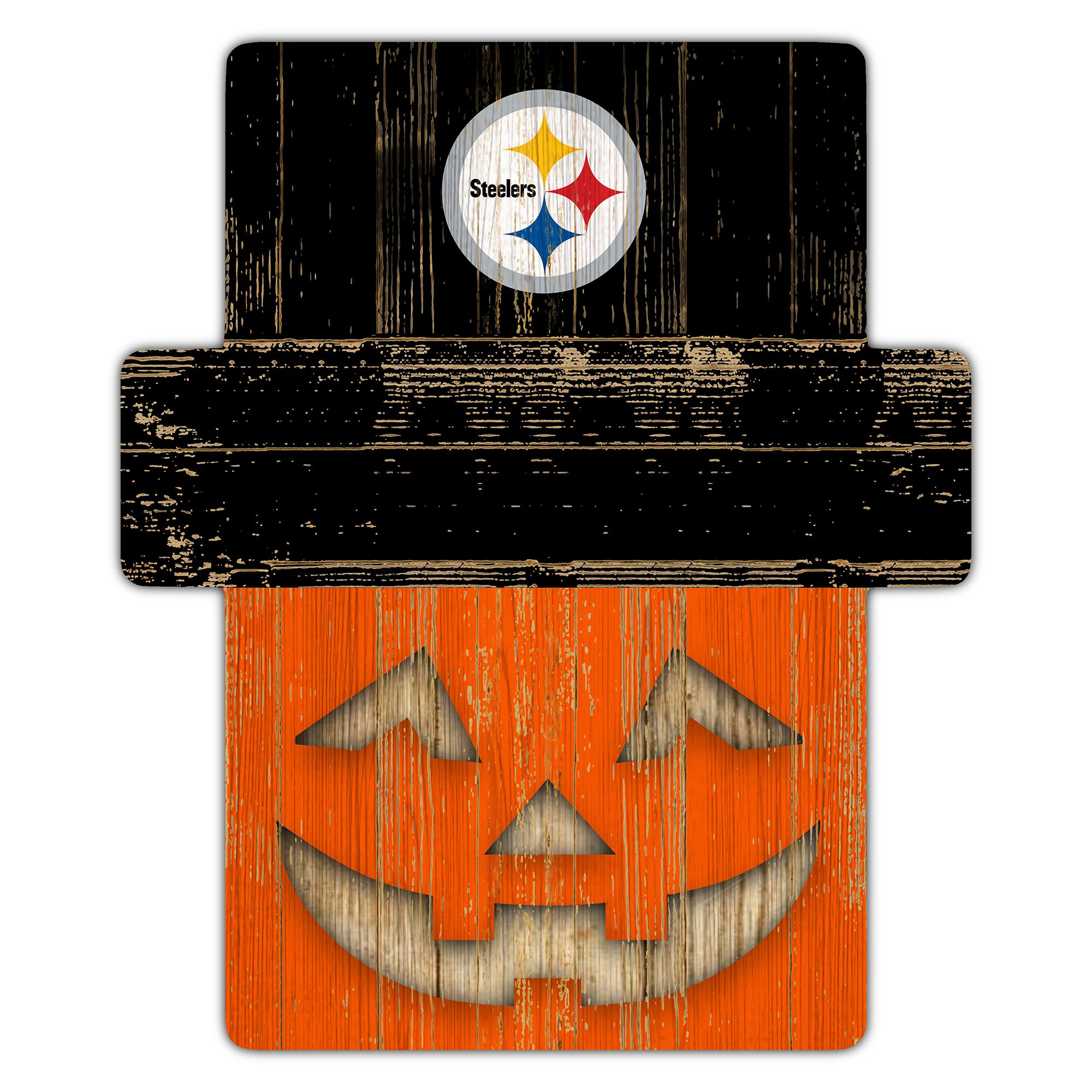 Pittsburgh Steelers 12" x 12" Jack-O-Lantern Display