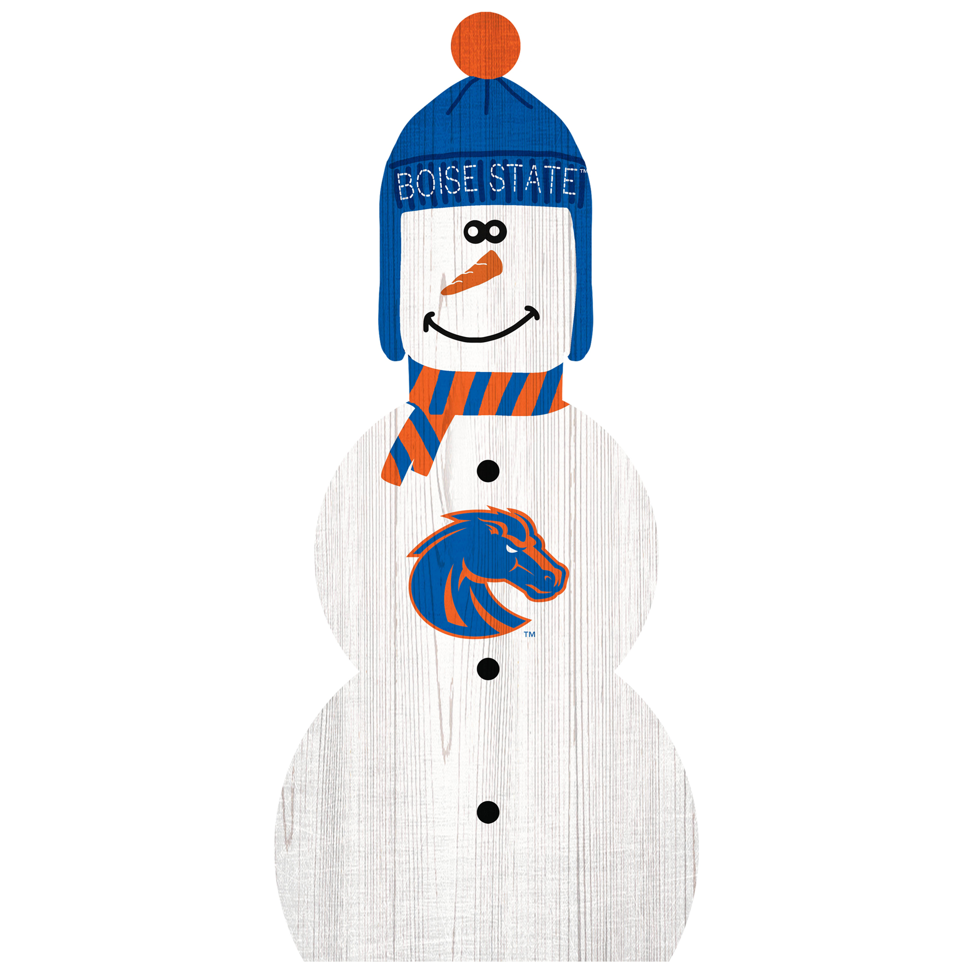 Boise State Broncos 31'' Snowman Leaner