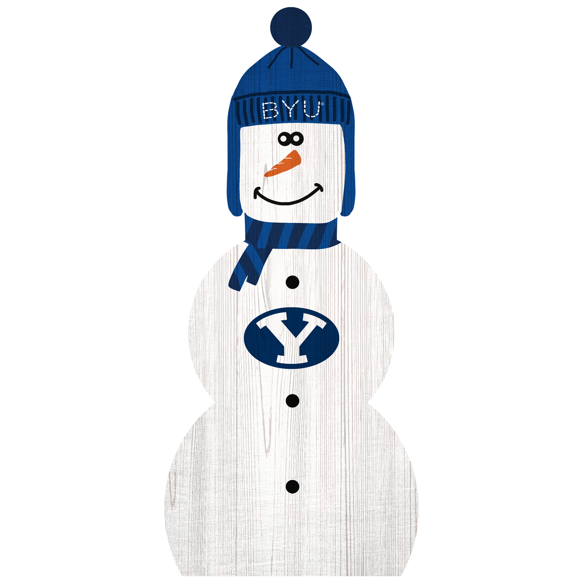BYU Cougars 31” Snowman Leaner BYU Cougars 31” Snowman Leaner