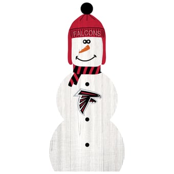 Atlanta Falcons 31'' Snowman Leaner