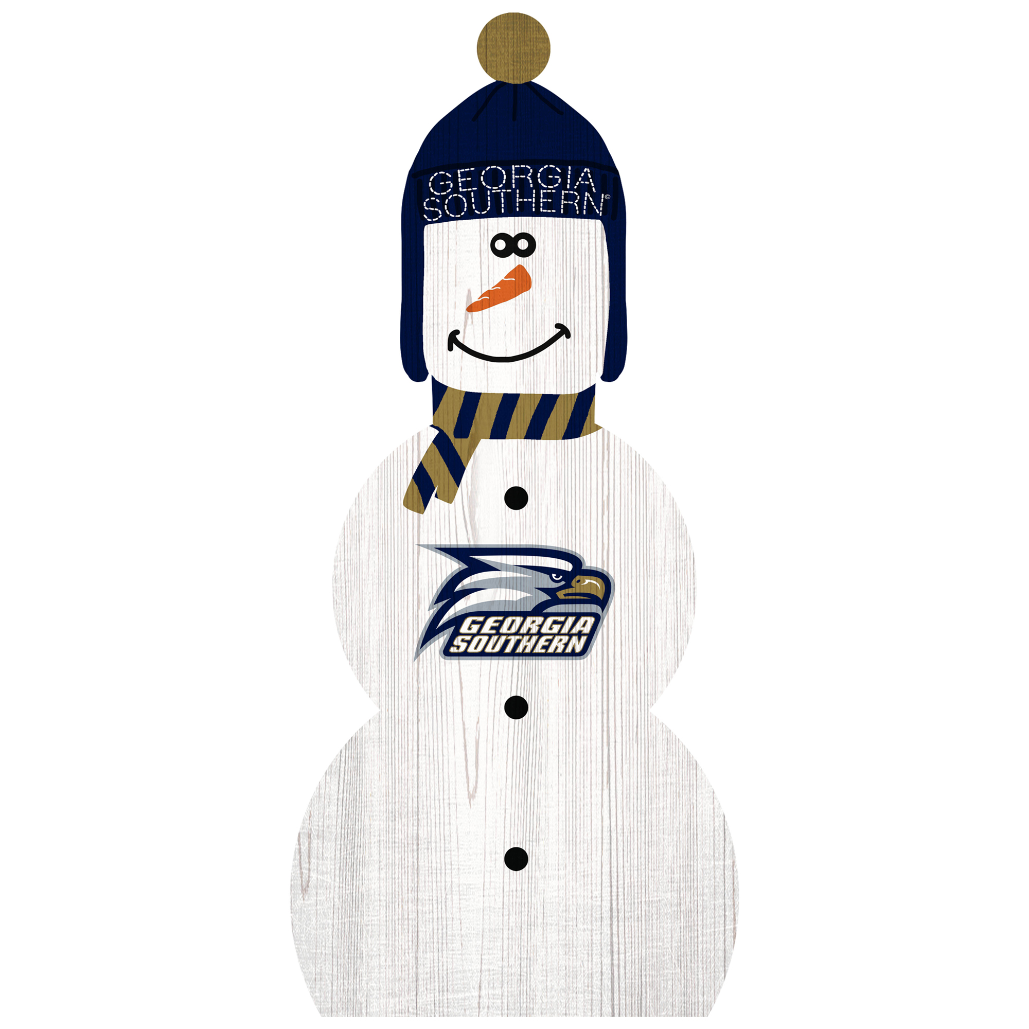 Georgia Southern Eagles 31'' Snowman Leaner