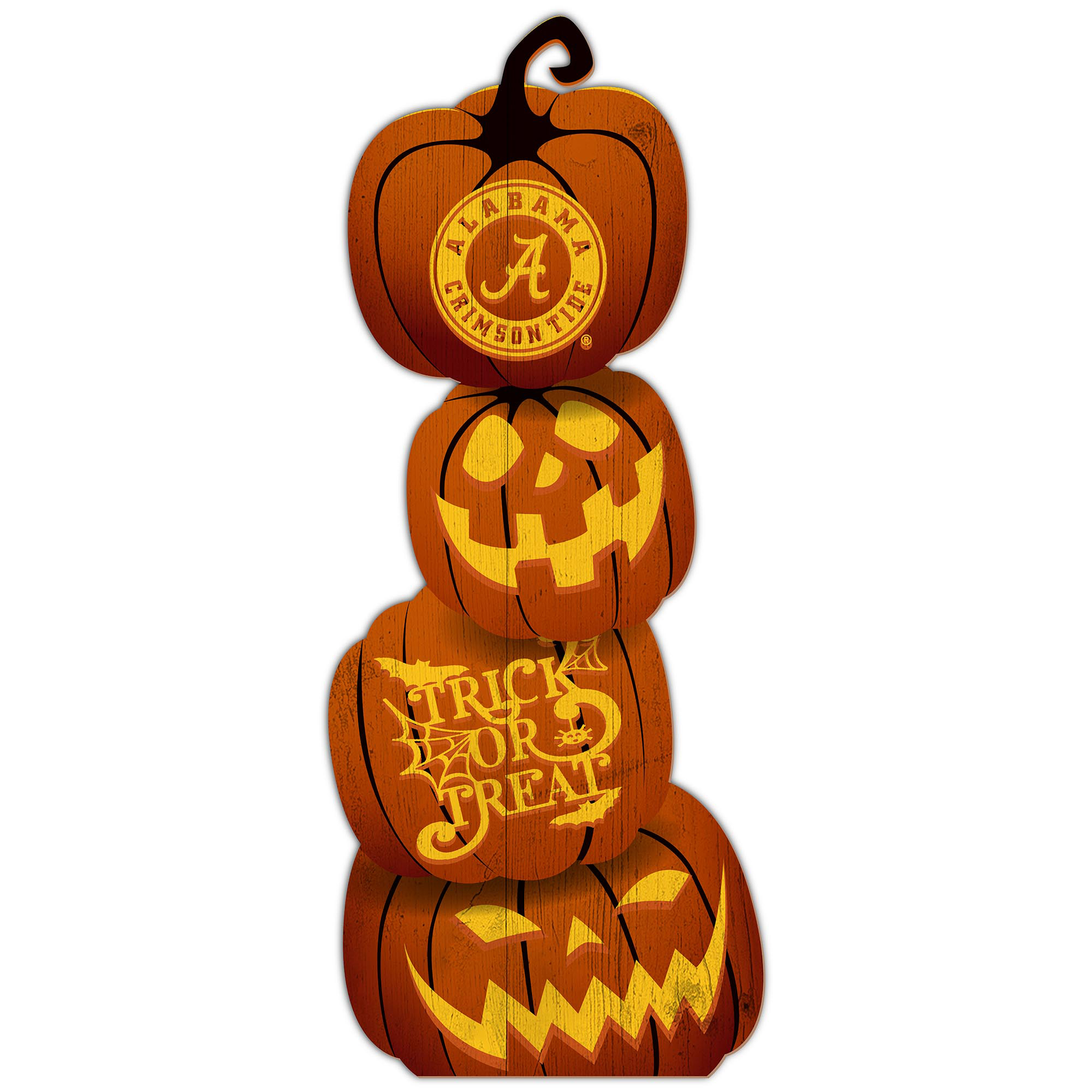 Alabama Crimson Tide 31'' Pumpkin Leaner