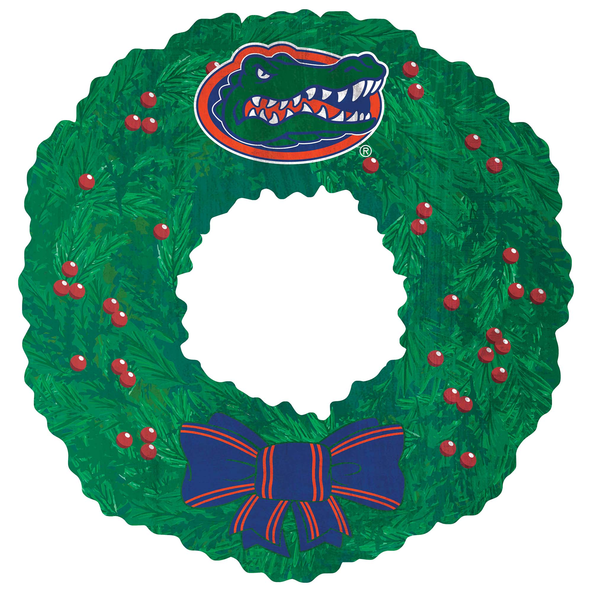 Florida Gators 16” Team Wreath Sign Florida Gators 16” Team Wreath Sign