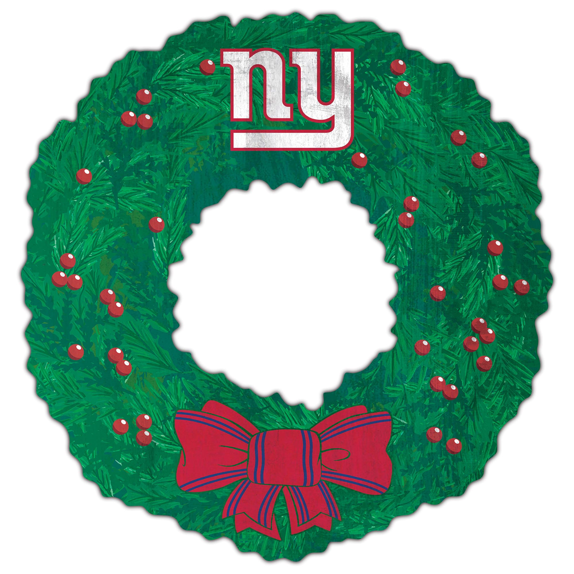 New York Giants 16'' Team Wreath Sign