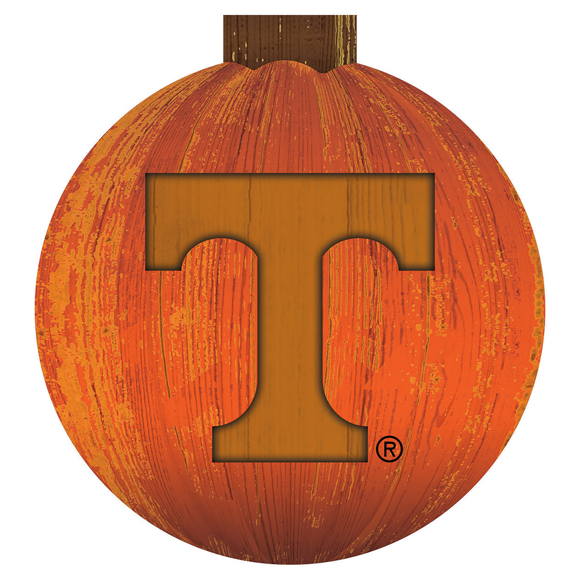 Tennessee Volunteers 12'' Pumpkin Sign