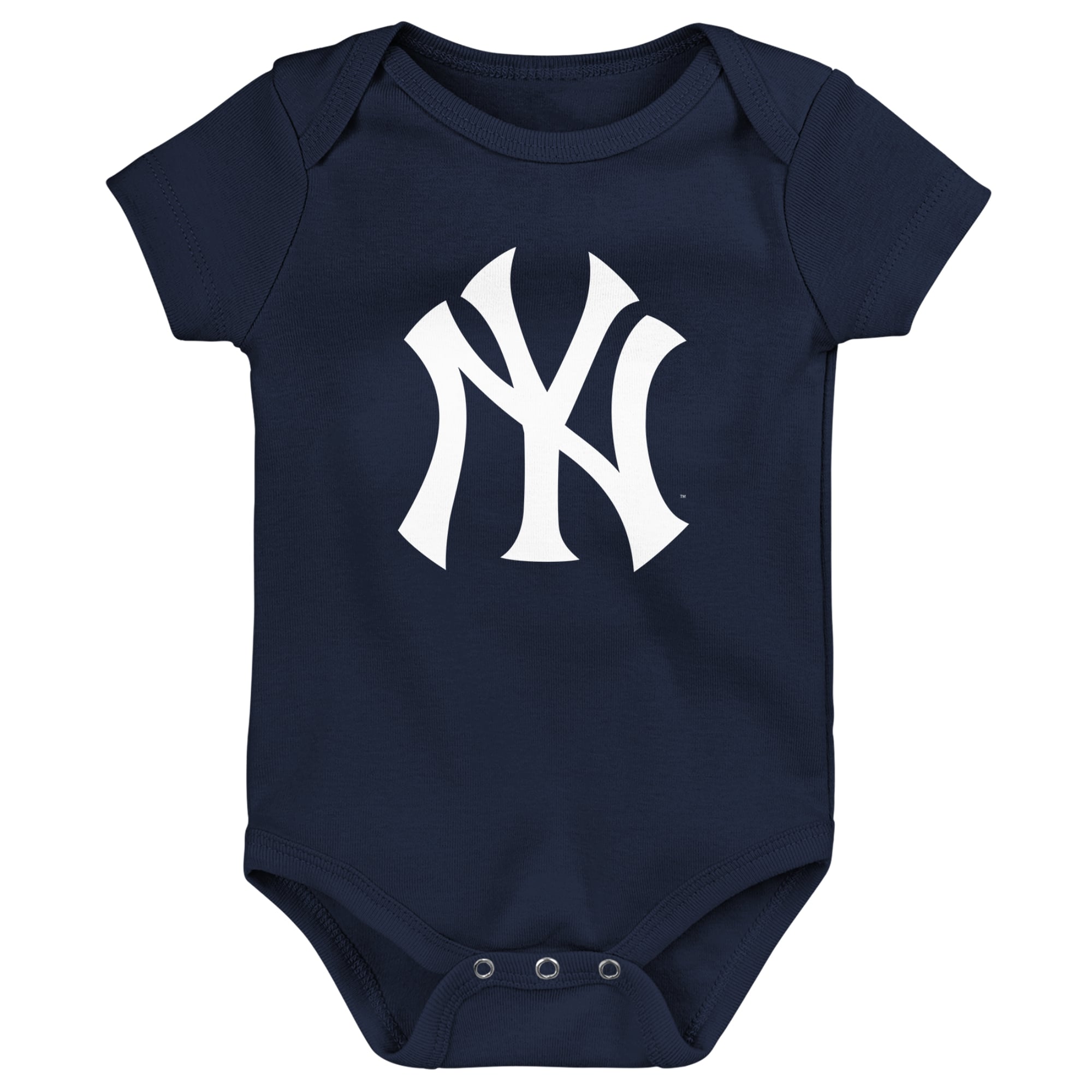 Newborn & Infant Outerstuff Navy New York Yankees Primary Team Logo Bodysuit