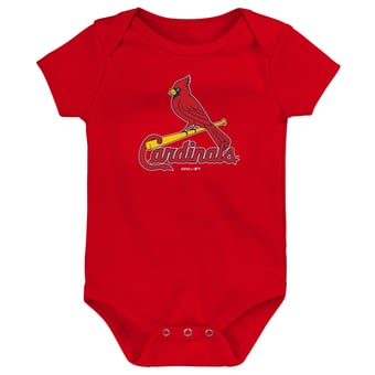 Newborn & Infant Outerstuff Red St. Louis Cardinals Primary Team Logo Bodysuit