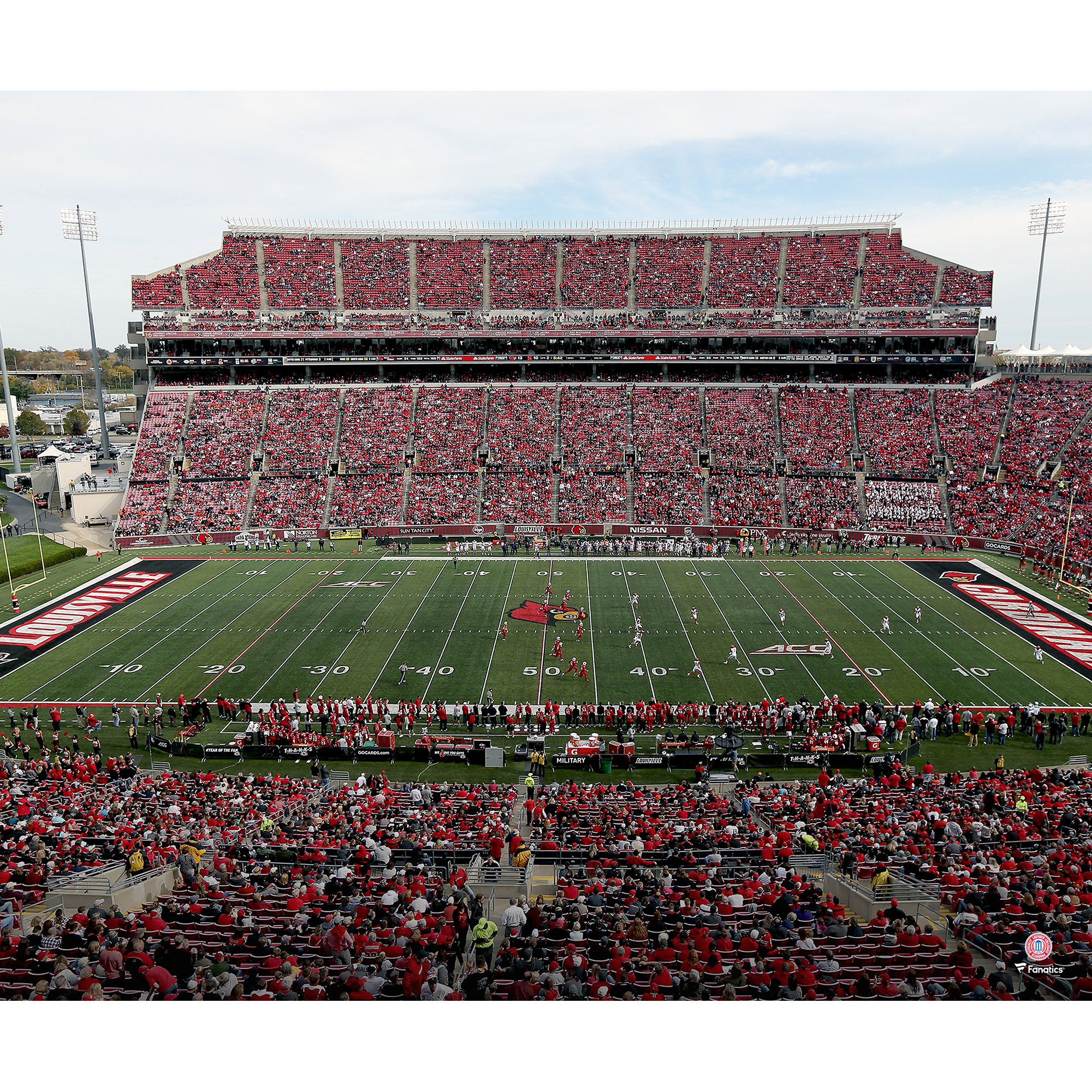 Louisville Cardinals Unsigned Stadium General View Photograph