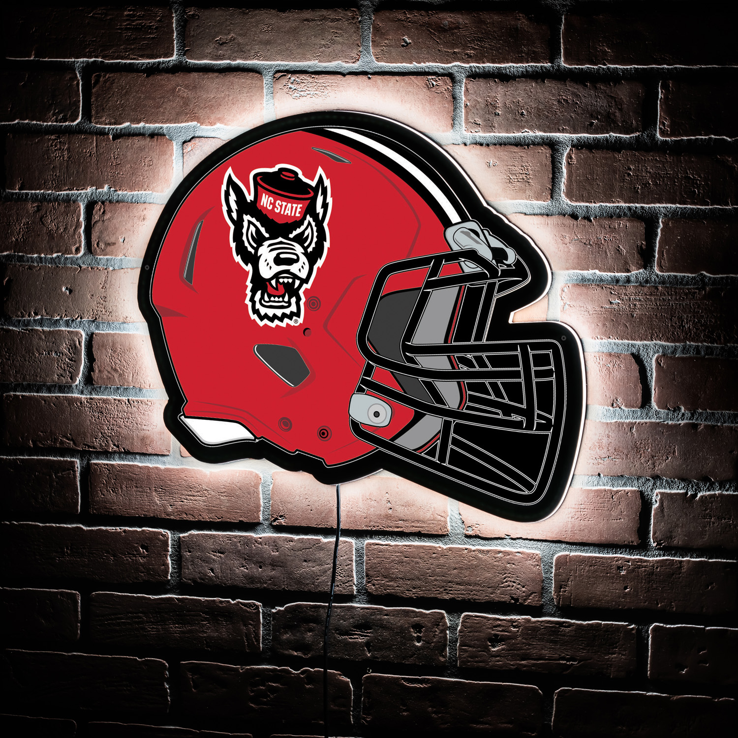 NC State Wolfpack LED Wall Helmet