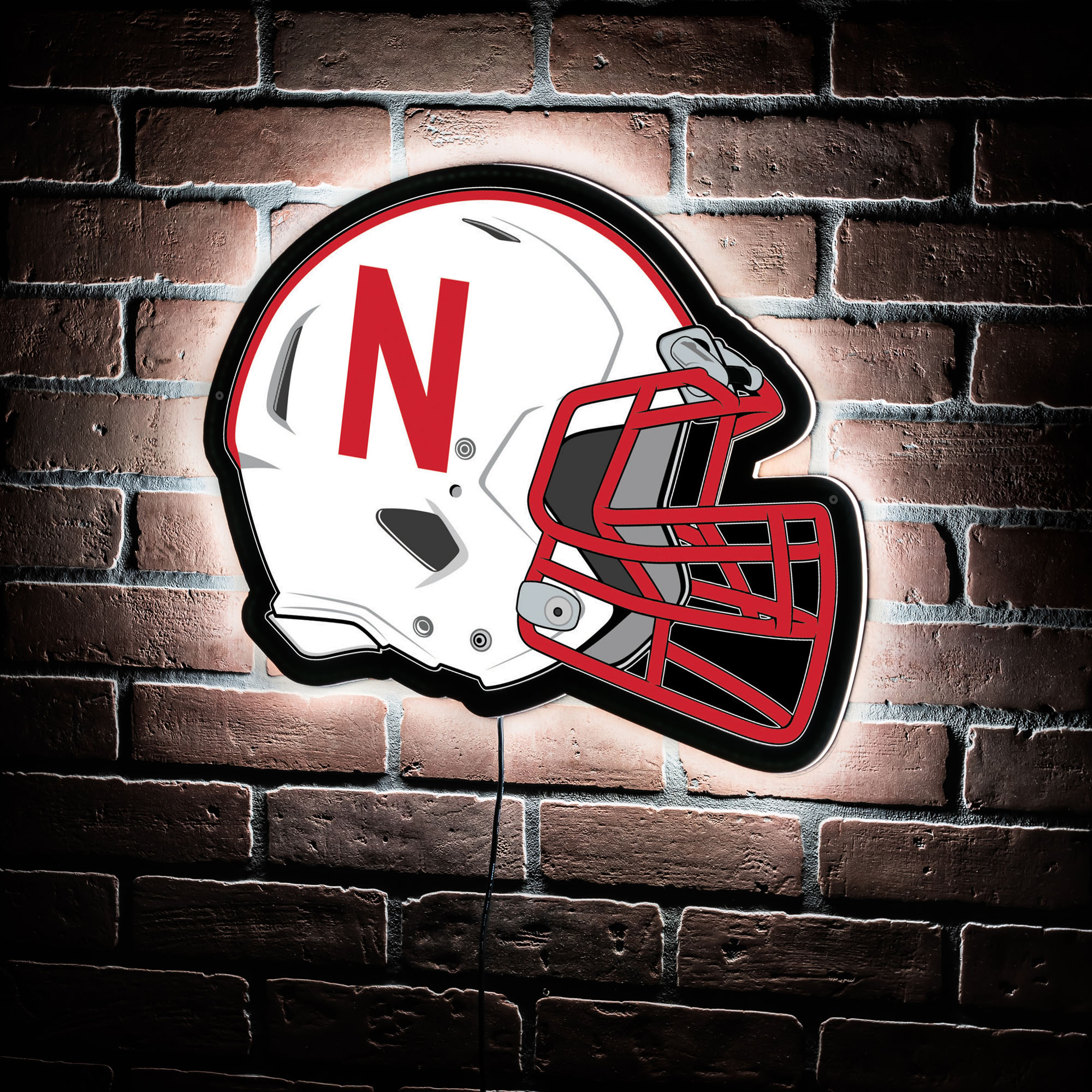 Nebraska Huskers LED Wall Helmet