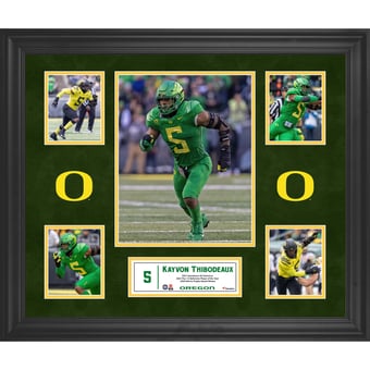 Kayvon Thibodeaux Oregon Ducks Framed 5-Photo Collage