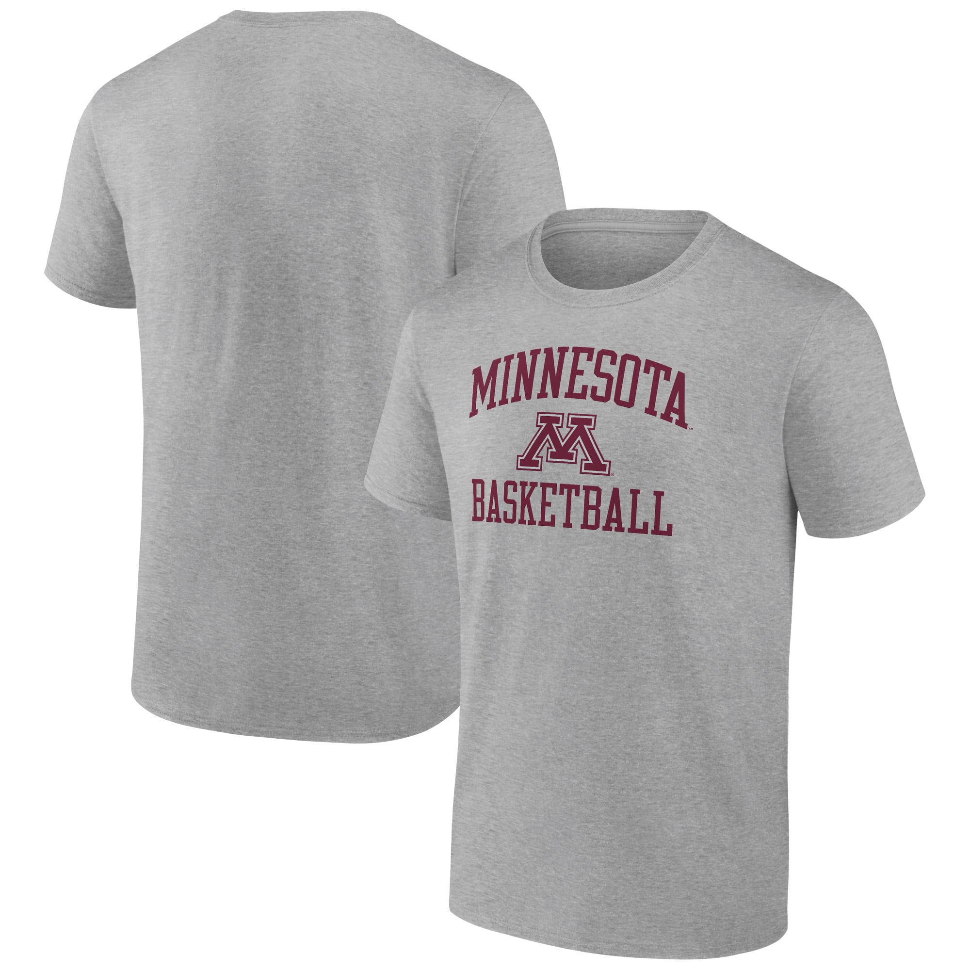 Men's Heather Gray Minnesota Golden Gophers In Bounds Team T-Shirt