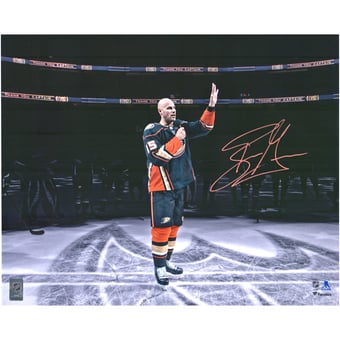 Ryan Getzlaf Anaheim Ducks Autographed 16" x 20" Final NHL Game Salute Photograph