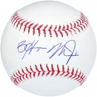 Bryce Harper & Mike Trout Multi-Signed Baseball