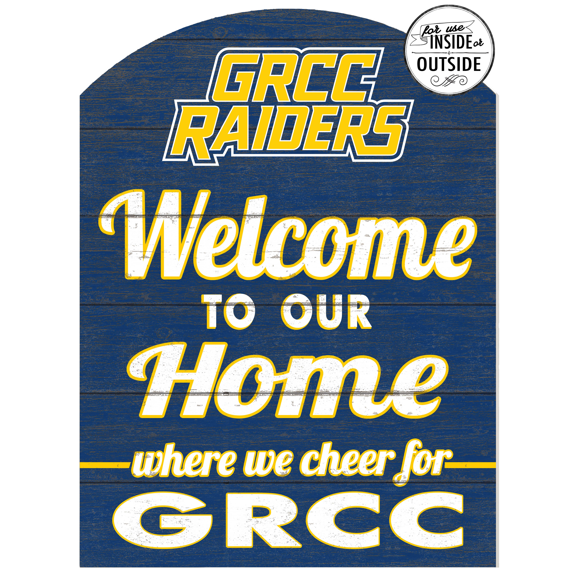 Grand Rapids Raiders 16'' x 22'' Marquee Sign