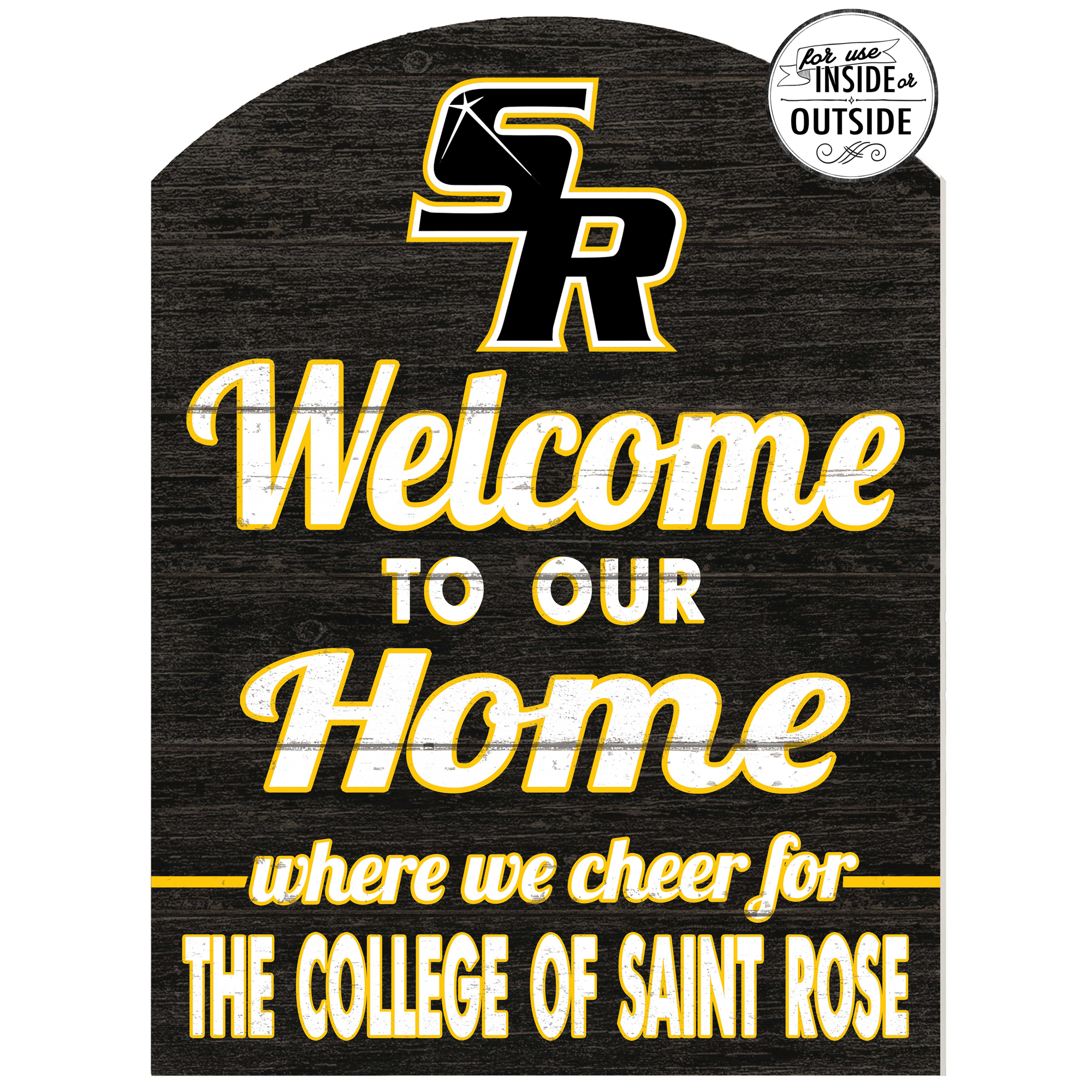 Saint Rose Golden Knights 16'' x 22'' Marquee Sign