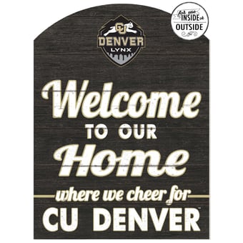 CU Denver Lynx 16'' x 22'' Marquee Sign