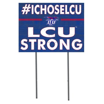 Lubbock Christian Chaparral 18'' x 24'' I Chose Lawn Sign