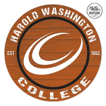 Harold Washington College Phoenix 20'' x 20'' Indoor/Outdoor Circle Sign
