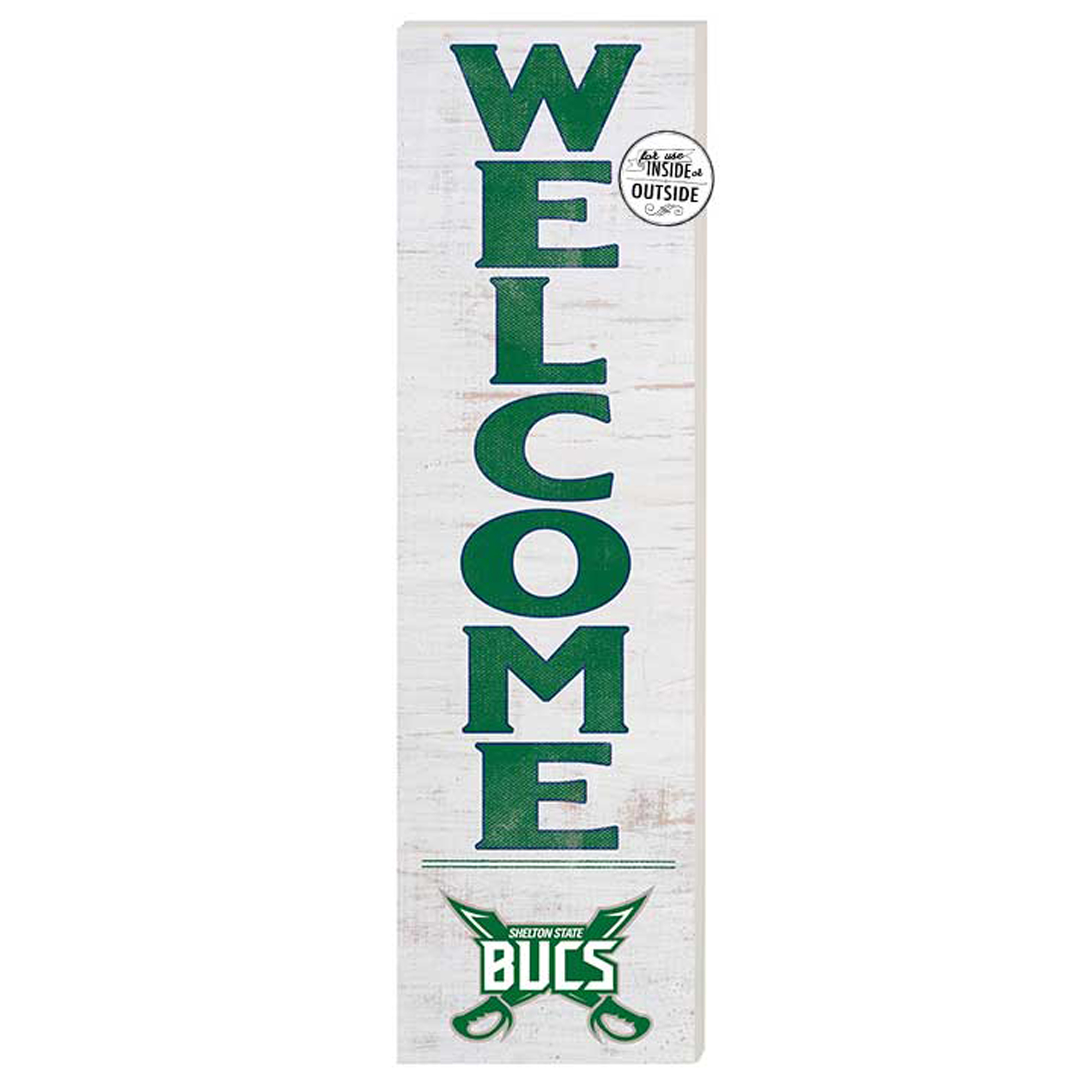 Shelton State Buccaneers 10'' x 35'' Indoor/Outdoor Welcome Sign