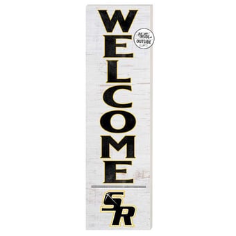 Saint Rose Golden Knights 10'' x 35'' Indoor/Outdoor Welcome Sign