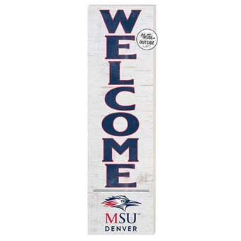 MSU Denver Roadrunners 10'' x 35'' Indoor/Outdoor Welcome Sign