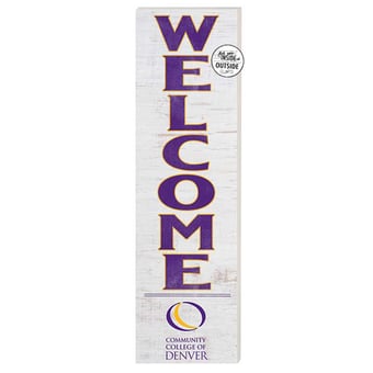 CCD CityHawks 10'' x 35'' Indoor/Outdoor Welcome Sign