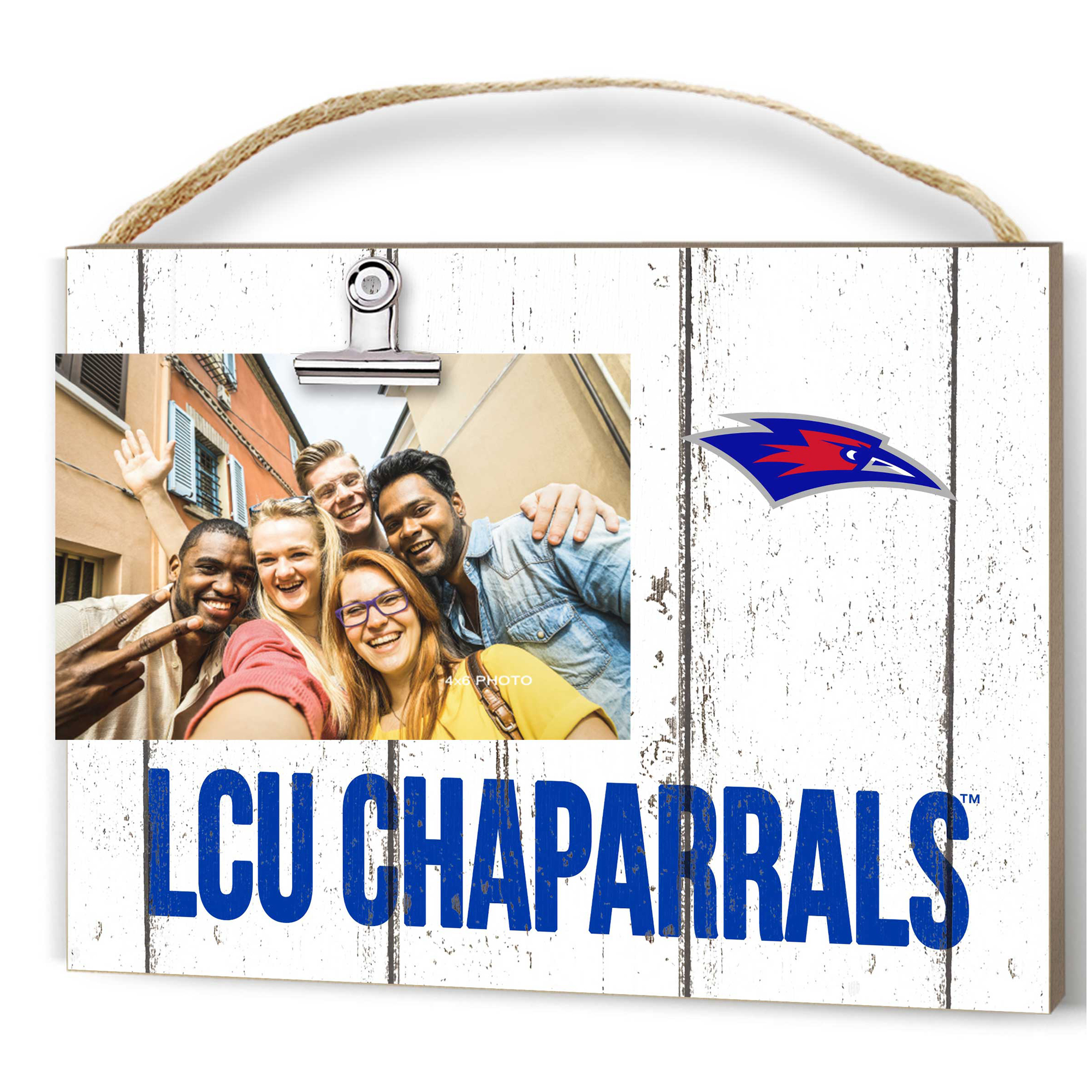 Lubbock Christian Chaparral 8'' x 10'' Weathered Design Clip It Frame